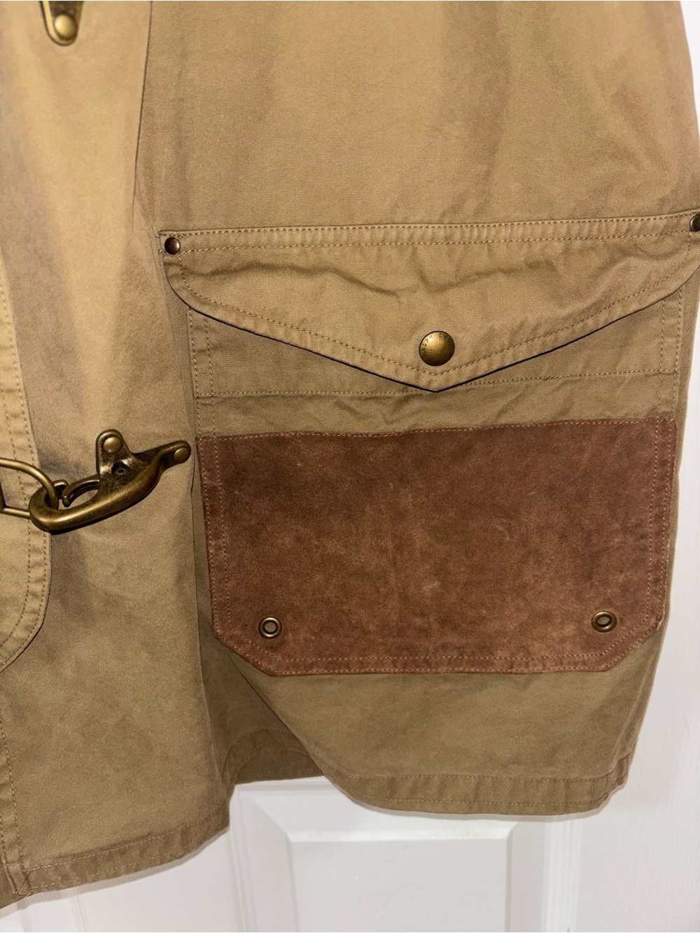 Vintage Rare Polo Ralph Lauren 1980s fireman jacket brown MEDIUM!!! - Picture 5 of 16